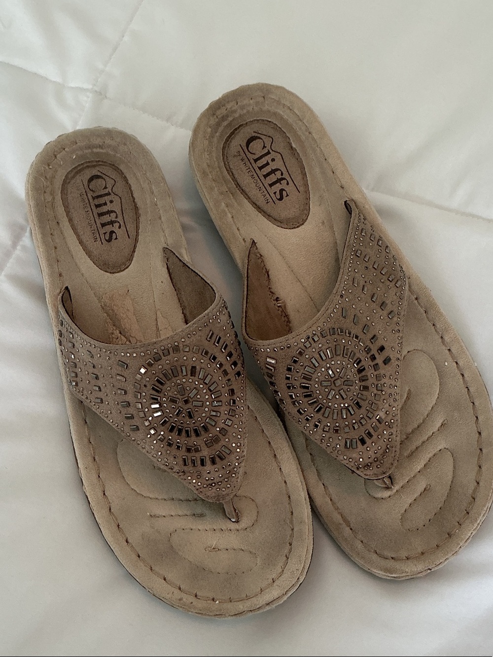Cliffs by WHITE MOUNTAIN Stone Ciena Cushioned Sandals